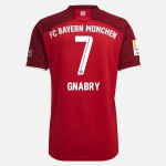 FC Bayern München Serge Gnabry 7 Thuis shirt 2021/22 – Korte Mouw