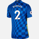 Chelsea Antonio Rudiger 2 Thuis shirt Nike 2021/22 – Korte Mouw