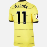 Chelsea Timo Werner 11 Uit shirt Nike 2021/22 – Korte Mouw