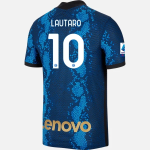 Inter Milan Lautaro Martinez 10 Thuis shirt 2021/22 – Korte Mouw