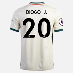 Liverpool Diogo Jota 20 Uit shirt Nike 2021/22 – Korte Mouw