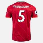 Liverpool FC Gioginio Wijnaldum 5 Thuis shirt 2021/22 – Korte Mouw