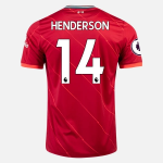 Liverpool FC Jordan Henderson 14 Thuis shirt 2021/22 – Korte Mouw