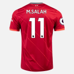 Goedkope Liverpool FC Mohamed Salah 11 Thuis Shirt Nike 2021 2022 – Korte Mouw