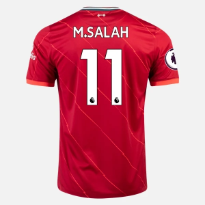 Goedkope Liverpool FC Mohamed Salah 11 Thuis Shirt Nike 2021 2022 – Korte Mouw