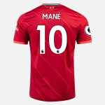 Goedkope Liverpool FC Sadio Mane 10 Thuis Shirt Nike 2021 2022 – Korte Mouw