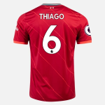 Liverpool FC Thiago Alcantara 6 Thuis shirt 2021/22 – Korte Mouw