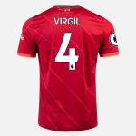 Liverpool Virgil van Dijk 4 Thuis shirt Nike 2021/22 – Korte Mouw