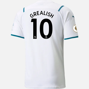 Manchester City Jack Grealish 10 Uit shirt 2021/22 – Korte Mouw