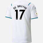 Goedkope Manchester City Kevin De Bruyne 17 Uit shirt PUMA 2021 2022 – Korte Mouw