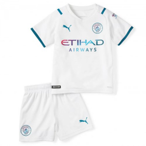 Manchester City Kids Uit shirt 2021 2022 – Korte Mouw