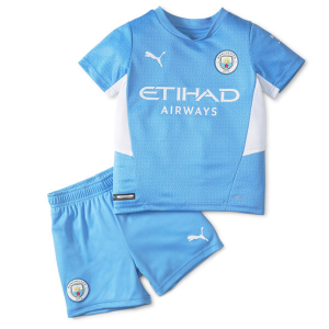 Manchester City Kids Thuistenue 2021/22 – Korte Mouw