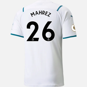 Manchester City Riyad Mahrez 26 Uit shirt 2021/22 – Korte Mouw