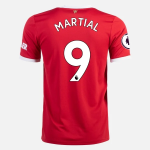 Goedkope Manchester United Anthony Martial 9 Thuis Shirt 2021 2022 – Korte Mouw