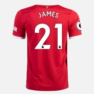 Manchester United Daniel James 21 Thuis shirt 2021/22 – Korte Mouw