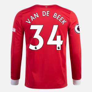 Manchester United Donny Van de Beek 34 2021/22 – Lange Mouw