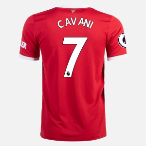 Manchester United Edinson Cavani 7 Thuis shirt 2021/22 – Korte Mouw