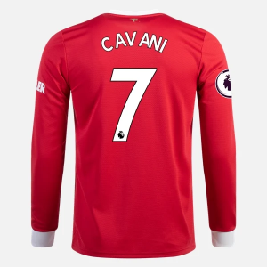 Manchester United Edinson Cavani 7 Thuis shirt 2021/22 – Lange Mouw