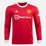 Manchester United Thuis shirt 2021/22 – Lange Mouw