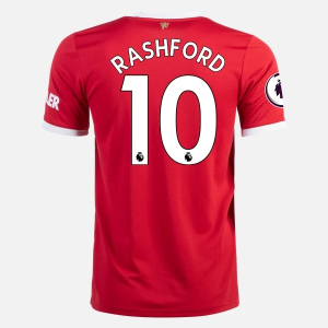 Manchester United Marcus Rashford 10 Thuis shirt 2021/22 – Korte Mouw