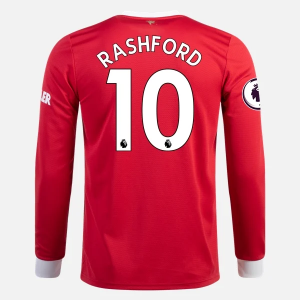 Manchester United Marcus Rashford 10 Thuis shirt 2021/22 – Lange Mouw