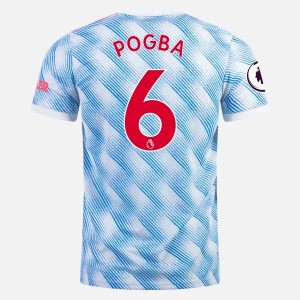 Goedkope Manchester United Paul Pogba 6 Uit shirt 2021 2022 – Korte Mouw