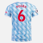 Manchester United Paul Pogba 6 Uit shirt 2021/22 – Korte Mouw