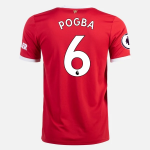 Manchester United Paul Pogba 6 Thuis shirt 2021/22 – Korte Mouw