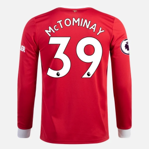 Manchester United Scott McTominay 39 Thuis shirt 2021/22 – Lange Mouw