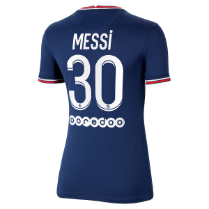 Paris Saint Germain PSG Lionel Messi 30 Jordan Brand Dame Thuis shirt 2021/22 – Korte Mouw