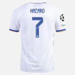 Goedkope Real Madrid Eden Hazard 7 Thuis Shirt adidas 2021 2022 – Korte Mouw