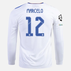 Real Madrid Marcelo 12 Thuis shirt 2021/22 – Lange Mouw