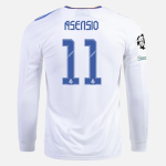 Real Madrid Marco Asensio 11 Thuis shirt 2021/22 – Lange Mouw