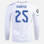 Real Madrid Rodrygo 25 Thuis shirt 2021/22 – Lange Mouw