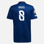 Real Madrid Toni Kroos 8 Uit shirt adidas 2021/22 – Korte Mouw