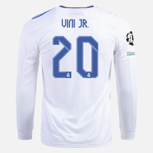 Real Madrid Vinicius Jr. 20 Thuis shirt 2021/22 – Lange Mouw