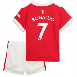 Manchester United Cristiano Ronaldo 7 Kids Thuistenue 2021 2022 – Korte Mouw