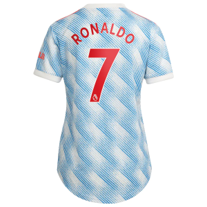 Manchester United Cristiano Ronaldo 7 Kvinder Uit Shirt 2021 2022 – Korte Mouw
