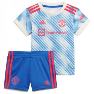 Manchester United  Kids Uittenue 2021 2022 – Korte Mouw