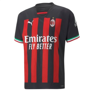 AC Milan Thuis voetbalshirt 2022/23 – Korte Mouw