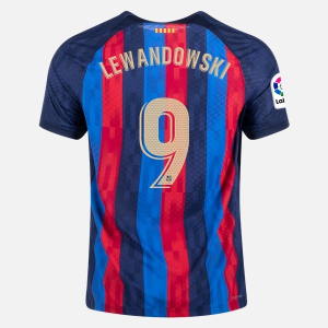 FC Barcelona Lewandowski 9 Thuis shirt 2022/23 – Korte Mouw