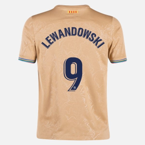 FC Barcelona Lewandowski 9 Uit shirt 2022/23 – Korte Mouw