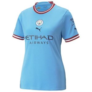 Manchester City Dame Thuis shirt 2022/23 – Korte Mouw
