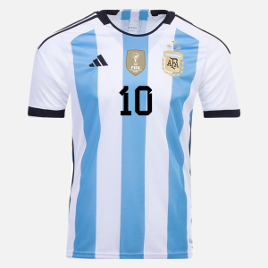 Argentinië Messi 10 Thuis shirt 2022-2023 (Drie ster)