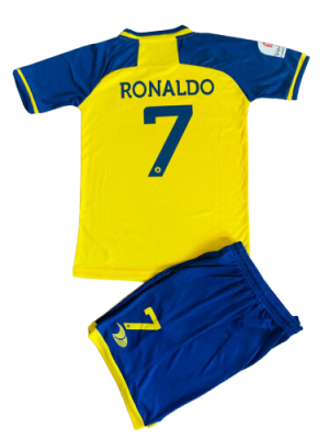 Al-Nassr FC Ronaldo 7 Kind Thuistenue 2023 – Korte Mouw