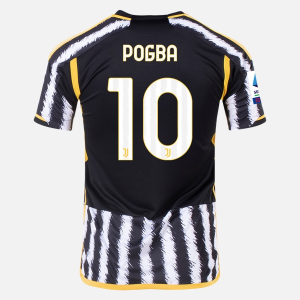 Juventus Paul Pogba 10 Thuis voetbalshirt 2023/24 – Korte Mouw