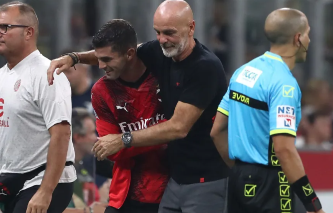 Pulisic en AC Milan overtreffende Chelsea